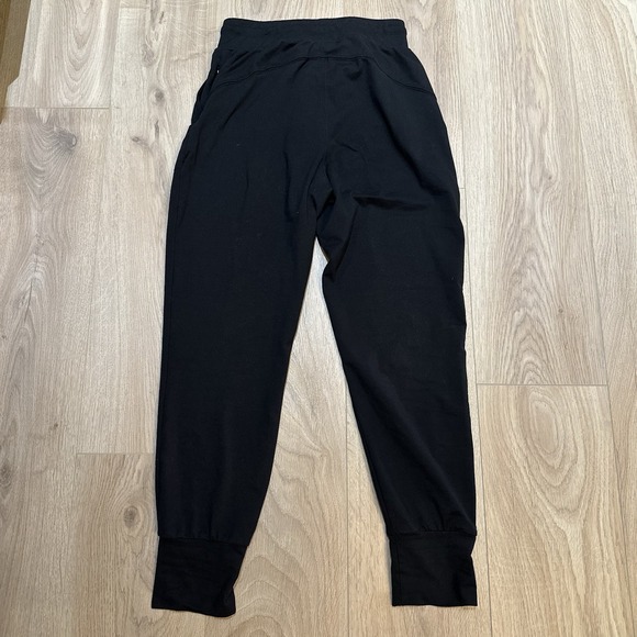 Varley Parkhurst Fluid Stretch Jersey Black Joggers with Pockets Size Small EUC - Picture 7 of 8